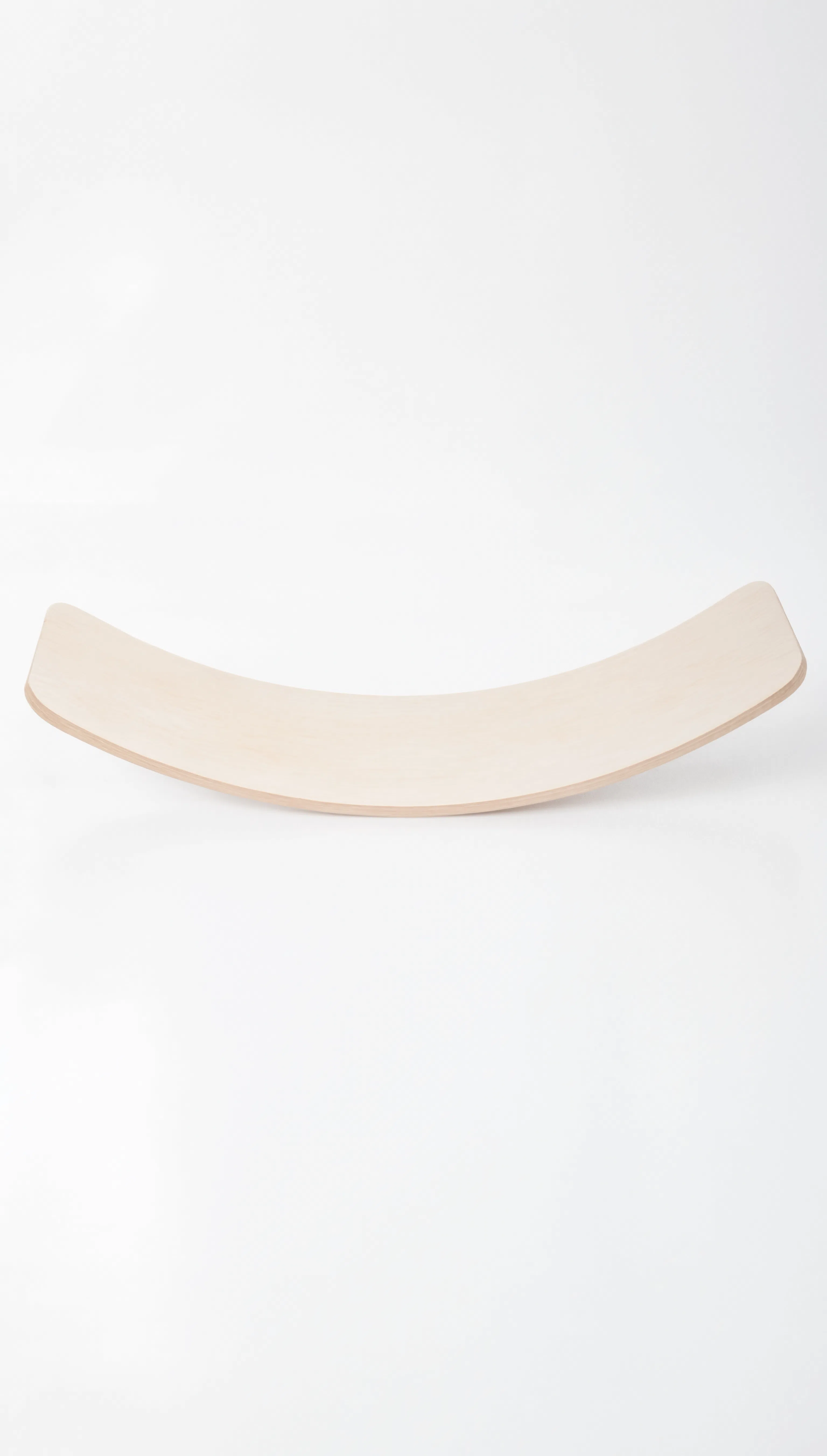 Beige ceramic dish on a white background